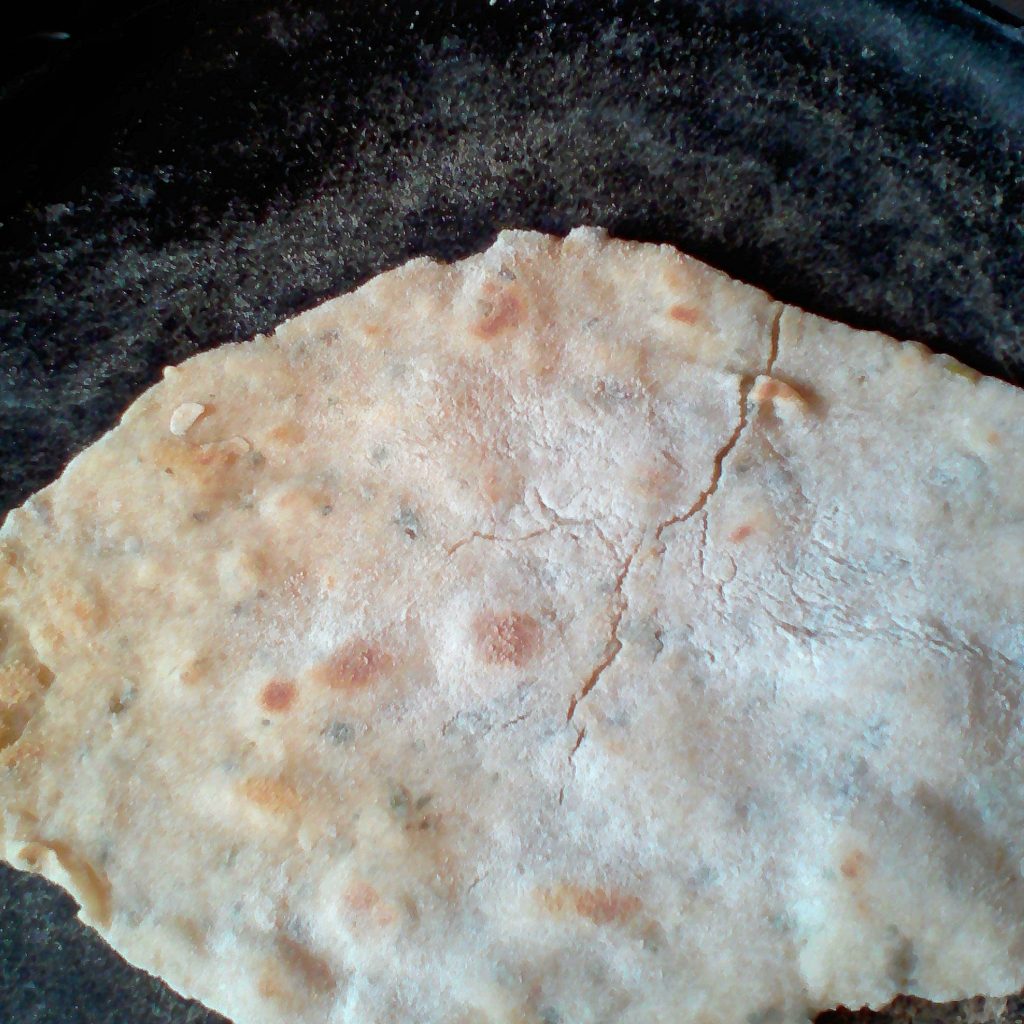 finished flatbread