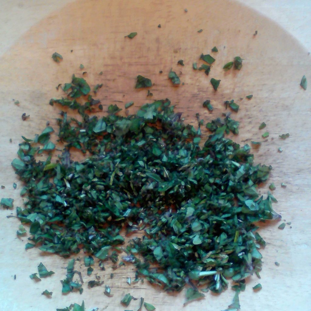 Chopped herbs