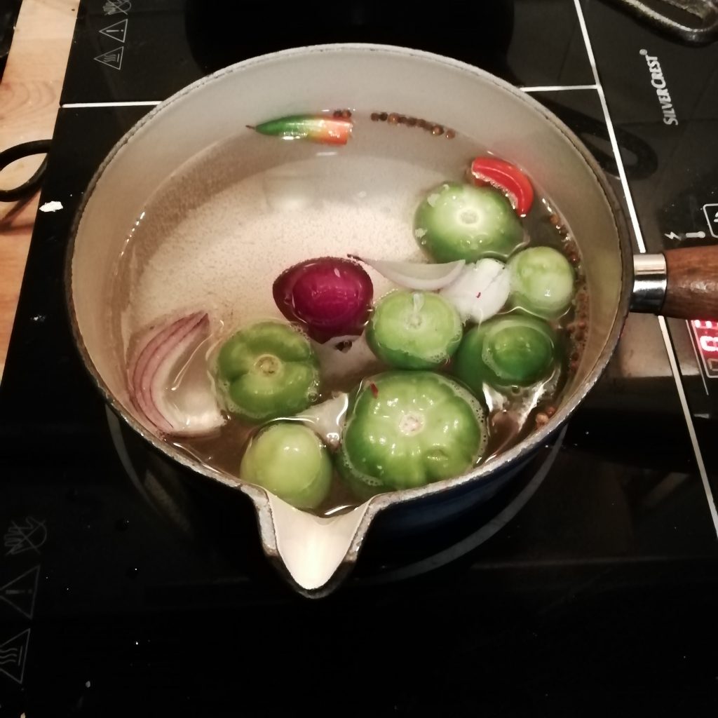 Salsa verde method